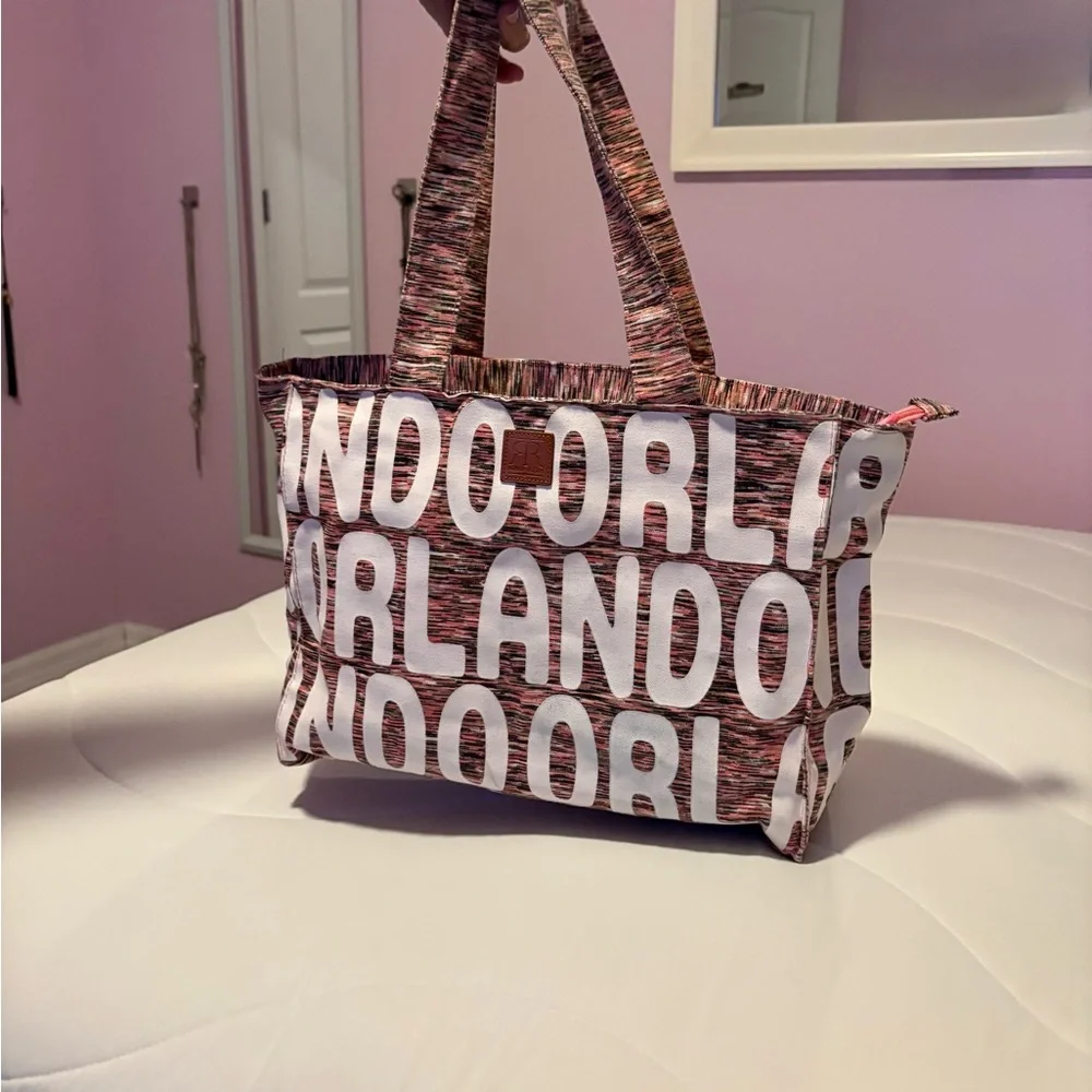 Orlando Stylish Multicolor Tote Bag - Picture 1 of 3